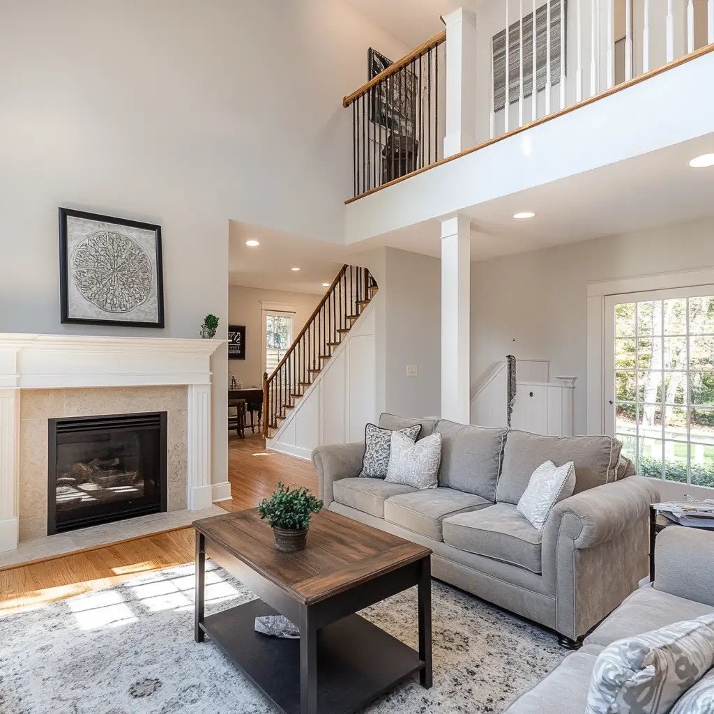 Interior Shot of a Beautiful Charlottesville Home